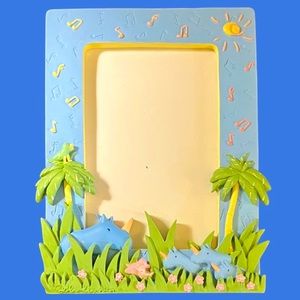 RARE 2001 YOKO ONO LENNON CARTERS MUSICAL PARADE NURSERY PICTURE FRAME